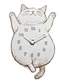 cat-shpe wall clock